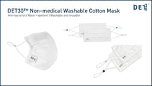 Load image into Gallery viewer, DET30 Resuable Non-Medical Mask with 3-layer protection (2-pack)