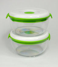Load image into Gallery viewer, FOSA Vacuum Food Storage - Madrid Collection - Additional Container Set - 2 x 600 ml (Item No. MC20600)