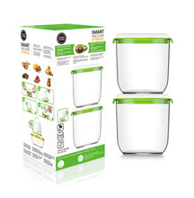 Load image into Gallery viewer, FOSA Vacuum Food Storage - Madrid Collection - Additional Container Set - 2 x 1350 ml (Item No. MC21350)