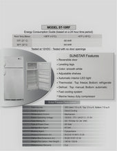 Load image into Gallery viewer, SunStar 10 cu. ft. Solar DC Refrigerator