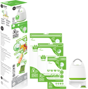 FOSA Vacuum Food Storage - Malaga Series - Vacuum Bag Starter Combo Set (Item No. VB50003)